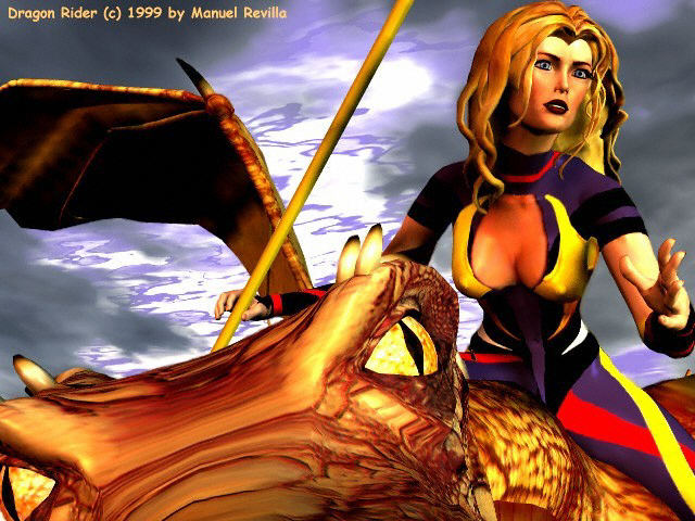 Dragon Rider - file size is 91KB - Please wait while the image loads